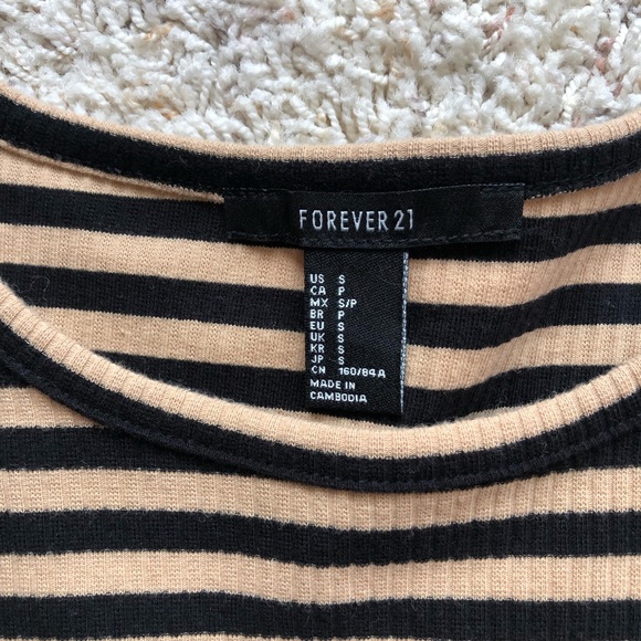 Forever 21 Long Sleeve Crop Shirt - Picture 4 of 4